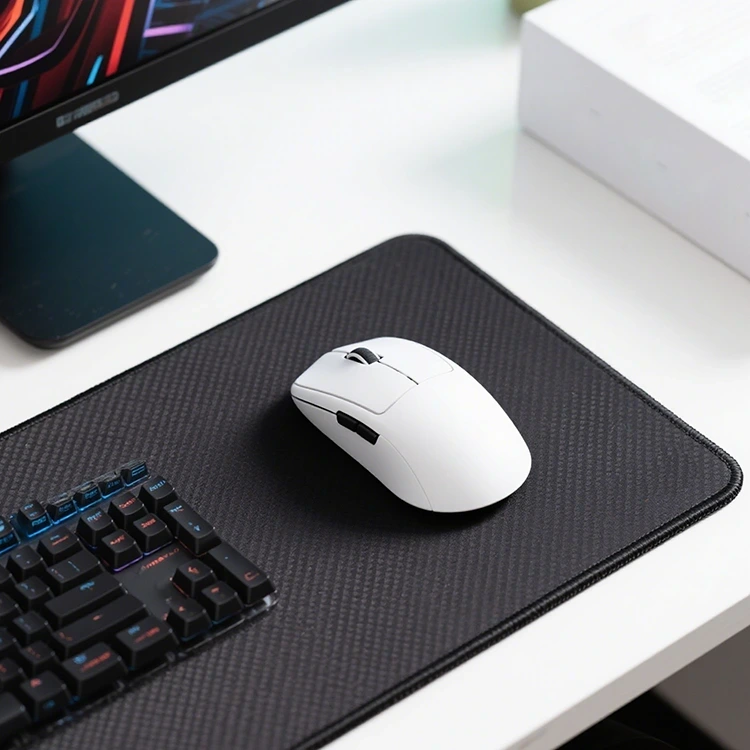 Why is a mouse more responsive when placed on a Mouse Pad? Why is a mouse more responsive when placed on a Mouse Pad?